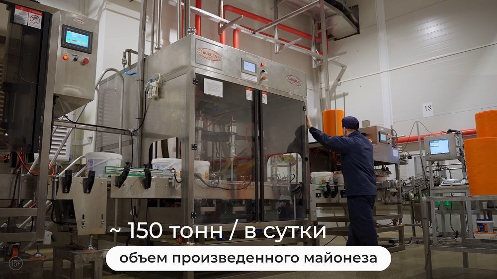 Оборудование «АВРОРЫ» в кадре: линия «МАСТЕР» показана в реальных производственных условиях
