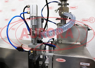Полуавтоматический настольный моноблок фасовки и запайки туб ультразвуком МЗ-400ЕД