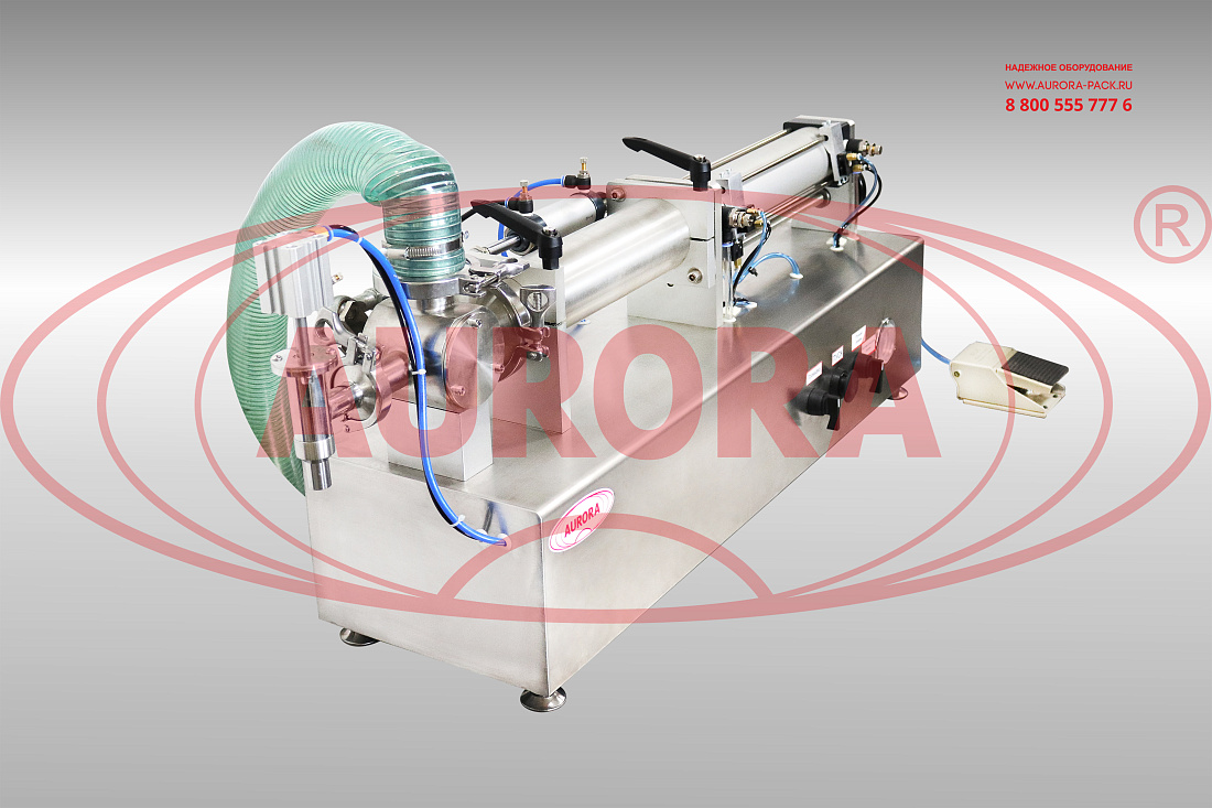 Полуавтоматический поршневой дозатор МД-500М1 во взрывозащищенном исполнении