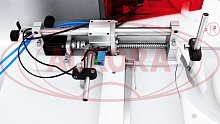 Автомат закаточный для пенициллиновых флаконов МЗ-400Е4М с загрузочным лотком, поворотным столом и лотком выгрузки