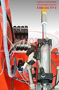 Полуавтоматический дозатор для фасовки в картуши (пластиковые тубы) с функцией впрыска азота и ориентатором крышек МД-500Д6