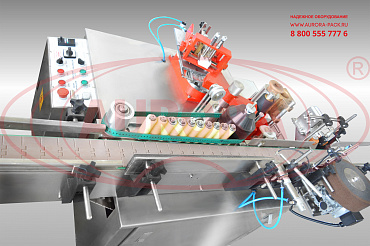 Автоматический этикетировщик для нанесения бумажных акцизных этикеток на холодном клее АЭ-8
