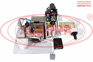 Полуавтоматический этикетировщик (для канистр) с датировщиком АЭ-4М