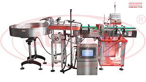 Автоматический этикетировщик АЭ с маркиратором в правостороннем исполнении