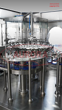 Линия розлива и упаковки сладких газированных напитков в ПЭТ-бутылки объемом 0,33/0,7 л