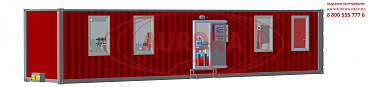 Мобильная линия розлива спирта МЗ-500Р в ISO-контейнере