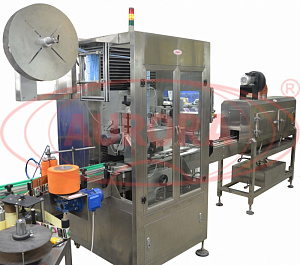 Автоматический этикетировщик АЭ-6 для sleeve-этикеток