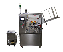 Моноблок для алюминиевых туб Мастер с автоматической подачей туб мод. МЗ-400ЕД с функцией подогрева и обдува