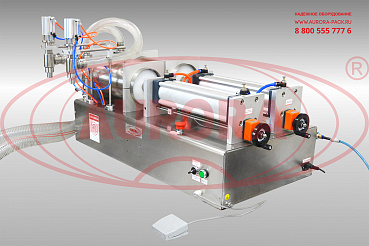 полуавтоматический поршневой дозатор
