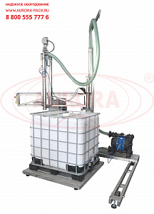 Весовая машина розлива больших объемов МД-100 во взрывозащищенном исполнении