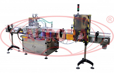 Полуавтоматическая линия розлива МАСТЕР-ХИМ для красок
