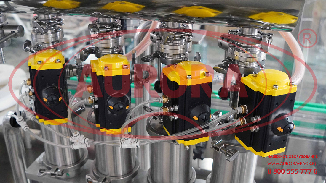 Моноблок розлива и укупорки соусов «МАСТЕР» мод. МЗ-400ЕД
