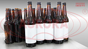Линия розлива и укупорки пива в стеклянные бутылки объемом 0,5 л «МАСТЕР»