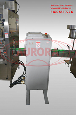 Линия розлива дезсредств в исполнении EX (взрывозащита)