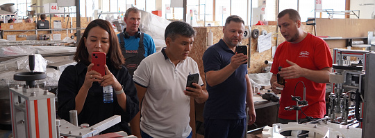Завод «АВРОРА» с бизнес-миссией посетила делегация из Республики Казахстан